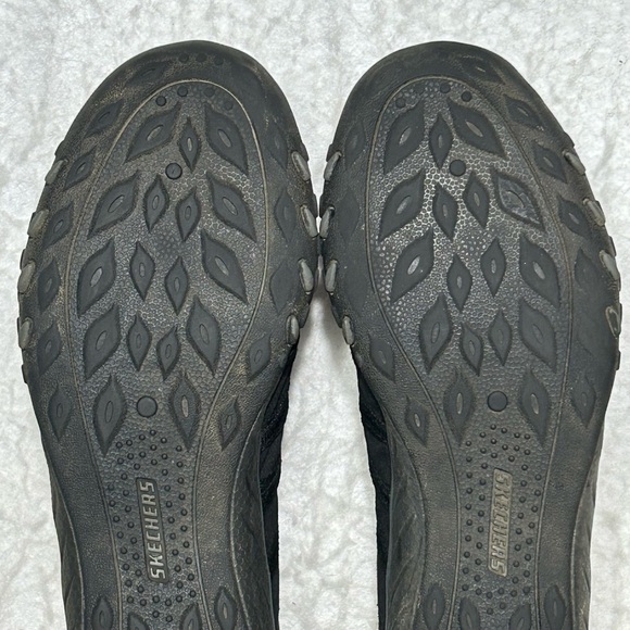 Skechers Womens Black Slip-Ins Relaxed Fit:Breathe Easy Roll w/Me Sneakers SZ 9 - Picture 9 of 11